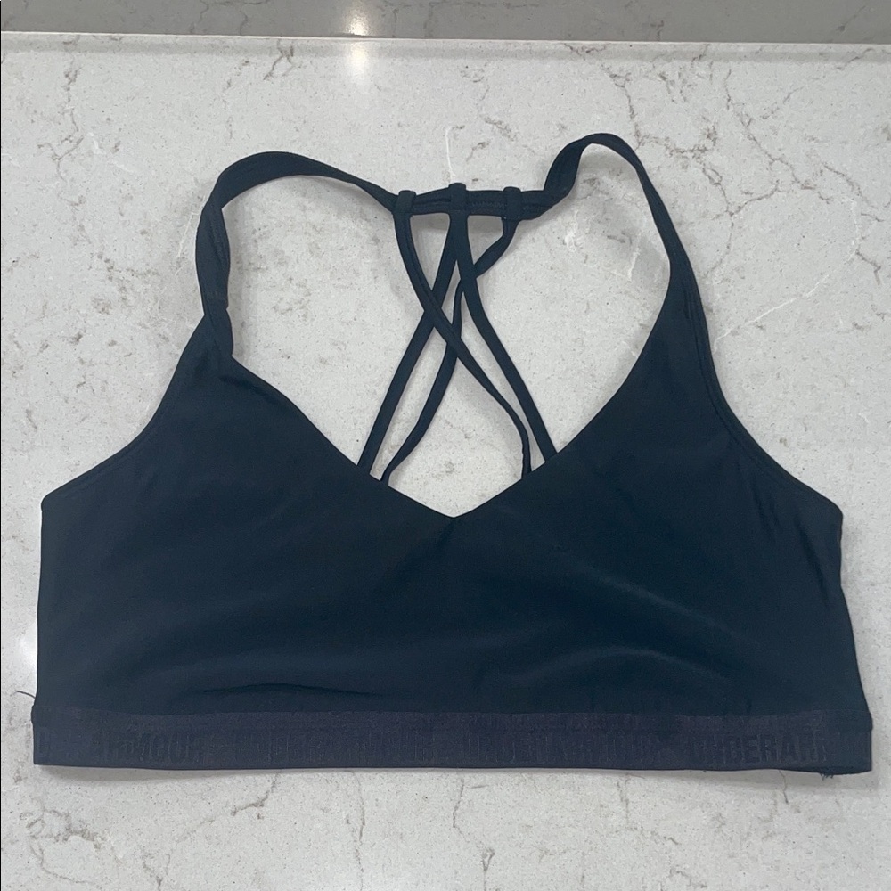 Under Armour Women's Black Strappy Bralette